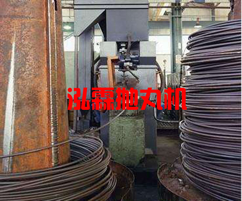 單根線材拋丸除鏽機